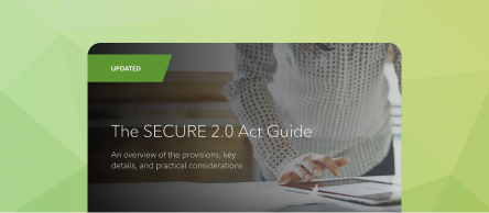 Secure 2.0 Act | Fidelity Has Answers